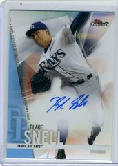 Blake Snell #FA-BS Baseball Cards 2017 Topps Finest Autographs Prices