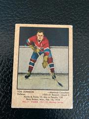 Tom Johnson Hockey Cards 1951 Parkhurst Prices