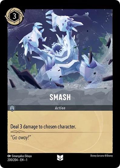 Smash [Foil] #200 Lorcana First Chapter