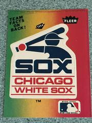 Multiple Colors  | Chicago White Sox Baseball Cards 1987 Fleer Team Stickers