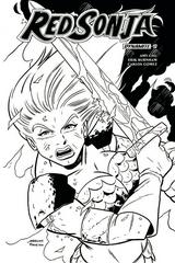 Red Sonja [Marques Sketch] Comic Books Red Sonja Prices