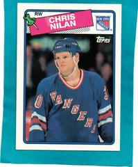 Chris Nilan #31 Hockey Cards 1988 Topps Prices