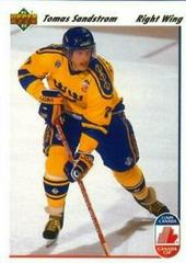 Tomas Sandstrom #30 Hockey Cards 1991 Upper Deck Prices