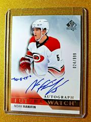 Noah Hanifin [Autograph Inscribed] Hockey Cards 2015 SP Authentic Prices