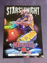 Kobe Bryant Basketball Cards 2012 Panini Marquee Stars of the Night Prices