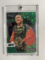 Zhang Weili [Green Disco] Ufc Cards 2021 Panini Select UFC Prices