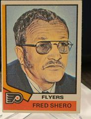 Fred Shero Hockey Cards 1974 Topps Prices