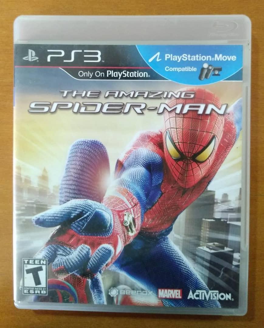 Amazing Spiderman Item Box And Manual Playstation 3