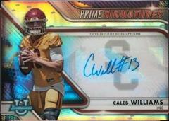 Caleb Williams #PCS-CW Football Cards 2022 Bowman Chrome University Prime Signatures Prices