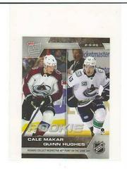 Cale Makar, Quinn Hughes Hockey Cards 2019 Topps Now NHL Stickers Prices