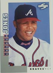 Andruw Jones #RT18 Baseball Cards 1998 Score Rookie Traded Prices