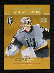 Logan Thompson [Gold] #AS-25 Hockey Cards 2021 Upper Deck AHL All Stars Prices