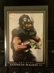 Kenneth Walker III #68 Football Cards 2022 Sage Artistry Prices