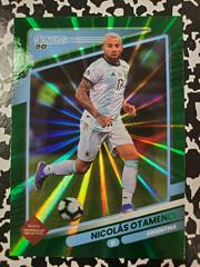 Nicolas Otamendi [Green Laser] #2 Soccer Cards 2021 Panini Donruss Road to Qatar Prices