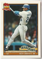 Ken Griffey Jr. Baseball Cards 1991 O Pee Chee Prices