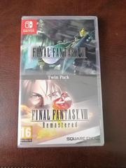 BOX FRONT COVER | Final Fantasy VII & VIII Remastered Twin Pack PAL Nintendo Switch