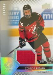 Connor Bedard [Jersey] #2 Hockey Cards 2022 Upper Deck Team Canada Juniors Prices