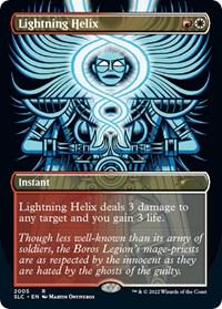 Lightning Helix [Foil] #2005 Magic Secret Lair 30th Anniversary