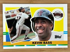 Kevin Bass #236 Baseball Cards 1990 Topps Big Baseball Prices