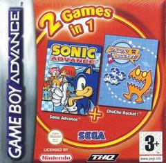 2 Games in 1: Sonic Advance & ChuChu Rocket PAL GameBoy Advance Prices