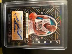 Derrick Coleman [Orange] Basketball Cards 2021 Panini Obsidian Aurora Autographs Prices