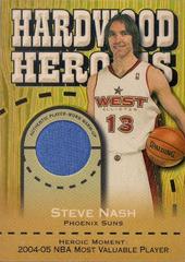 Steve Nash [Gold Refractor] Basketball Cards 2005 Topps Chrome Hardwood Heroics Prices