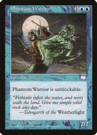 Phantom Warrior Magic Weatherlight