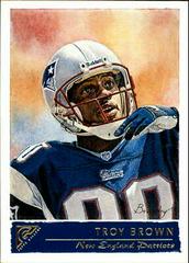 Troy Brown #80 Football Cards 2001 Topps Gallery Prices