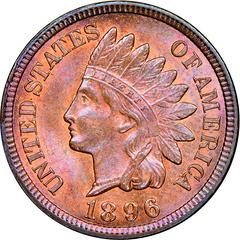 1896 Coins Indian Head Penny Prices