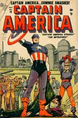 Captain America #76 (1954) Comic Books Captain America Prices