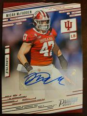 Micah McFadden Football Cards 2022 Panini Chronicles Draft Picks Prestige Xtra Points Signatures Prices