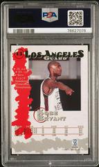 Back | Kobe Bryant Basketball Cards 1996 Score Board Autographed Collection