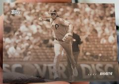 Alec Bohm [Sepia Filter] #21 Baseball Cards 2022 Topps Black and White Prices