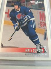 Mats Sundin Hockey Cards 1994 Topps OPC Premier Prices