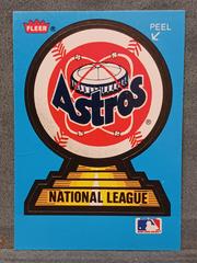 Astros [Sticker] #NNO Baseball Cards 1987 Fleer Limited Edition Prices