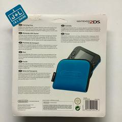 Backside | Nintendo 2DS Carrying Case - Blue Nintendo 3DS