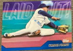 Wander Franco [Blue] #LO-20 Baseball Cards 2023 Topps Update Laid Out Prices