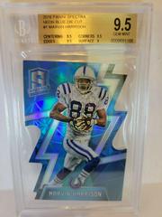 Marvin Harrison [Neon Blue Die Cut] Football Cards 2016 Panini Spectra Prices