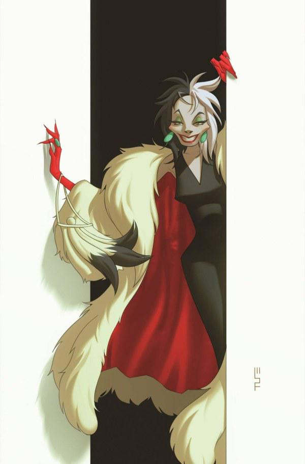 Disney Villains: Cruella De Vil [Forbes Virgin] #4 (2024) Comic Books Disney Villains: Cruella De Vil