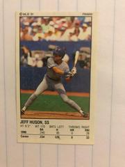 Jeff Huson Baseball Cards 1991 Panini Stickers Prices
