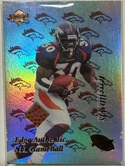 Terrell Davis Football Cards 1999 Collector's Edge Fury Game Ball Prices