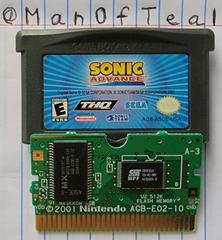 Cartridge And Motherboard  | Sonic Advance GameBoy Advance
