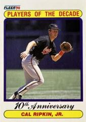 Cal Ripken Jr. [Misspelled Ripkin] #624 Baseball Cards 1990 Fleer Prices