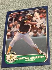 Dwayne Murphy #428 Baseball Cards 1986 Fleer Prices