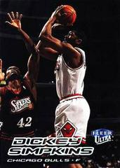 Dickey Simpkins Basketball Cards 1999 Ultra Prices