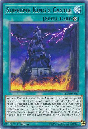 Supreme King's Castle LED5-EN015 YuGiOh Legendary Duelists: Immortal Destiny