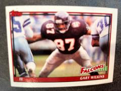 Gary Wilkins #588 Football Cards 1991 Topps Prices