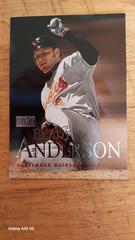 Brady Anderson #11 Baseball Cards 2000 Skybox Prices