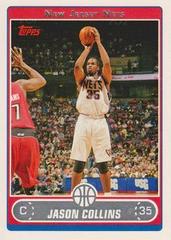 Jason Collins #38 Basketball Cards 2006 Topps Prices