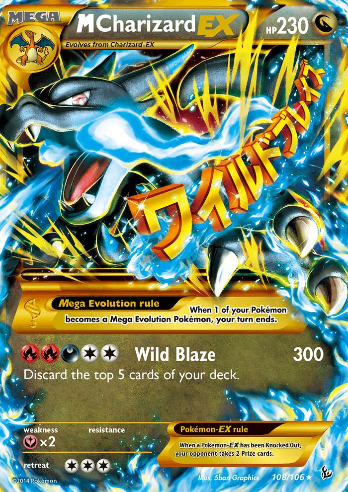 M Charizard EX 108 Prices Pokemon Flashfire Pokemon Cards